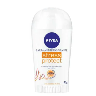 NIVEA DESODORANTE BARRA STRESS PROTECT X 43 G - Ecofarma